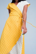 Load image into Gallery viewer, Yellow Dress With Polka Dots