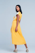 Load image into Gallery viewer, Yellow Dress With Polka Dots