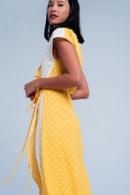 Load image into Gallery viewer, Yellow Dress With Polka Dots