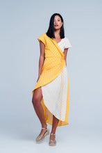 Load image into Gallery viewer, Yellow Dress With Polka Dots